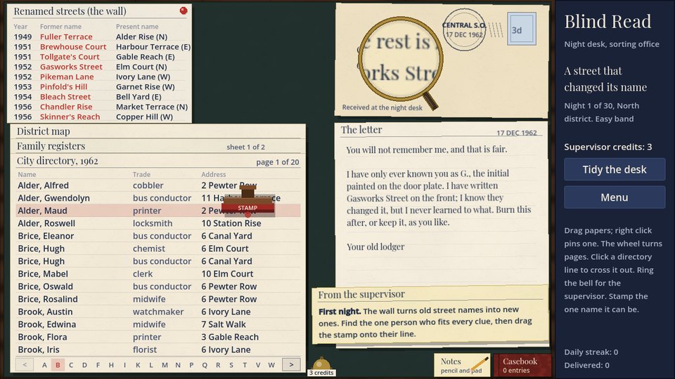Blind Read screenshot