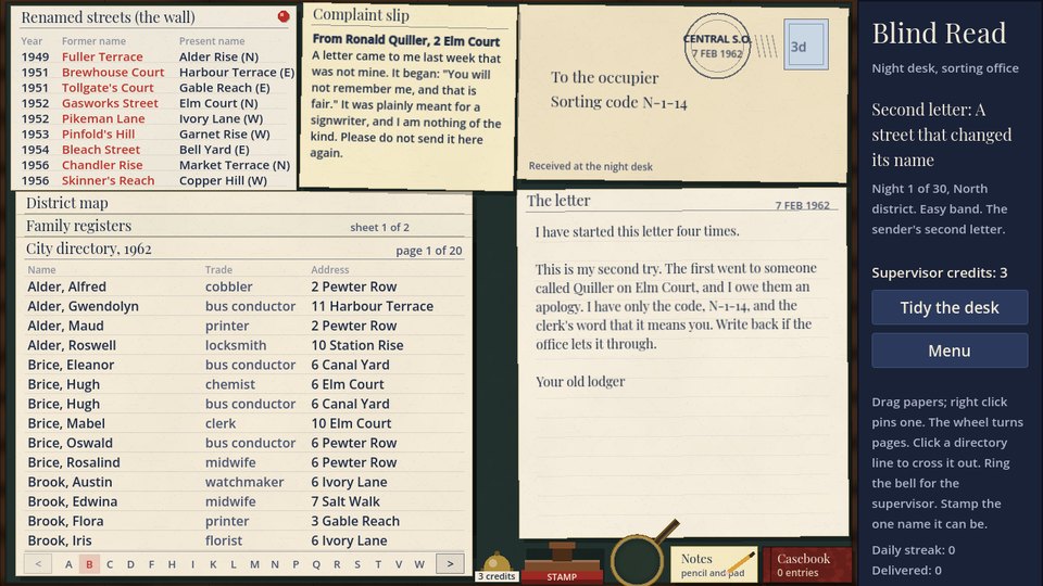 Blind Read screenshot