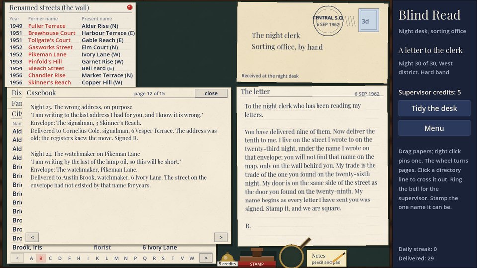 Blind Read screenshot