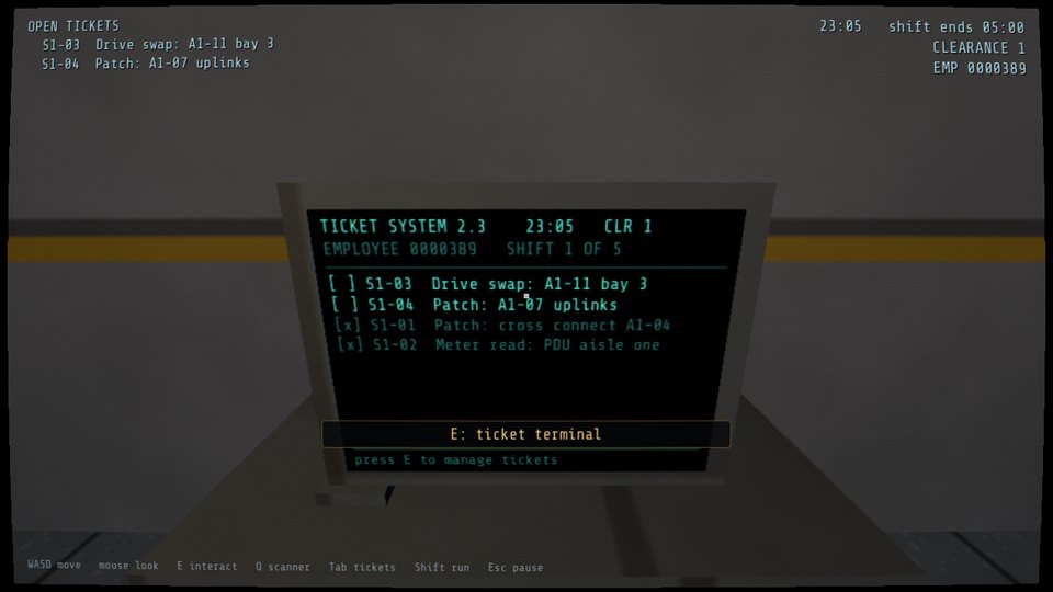 Server Room: Night Shift screenshot
