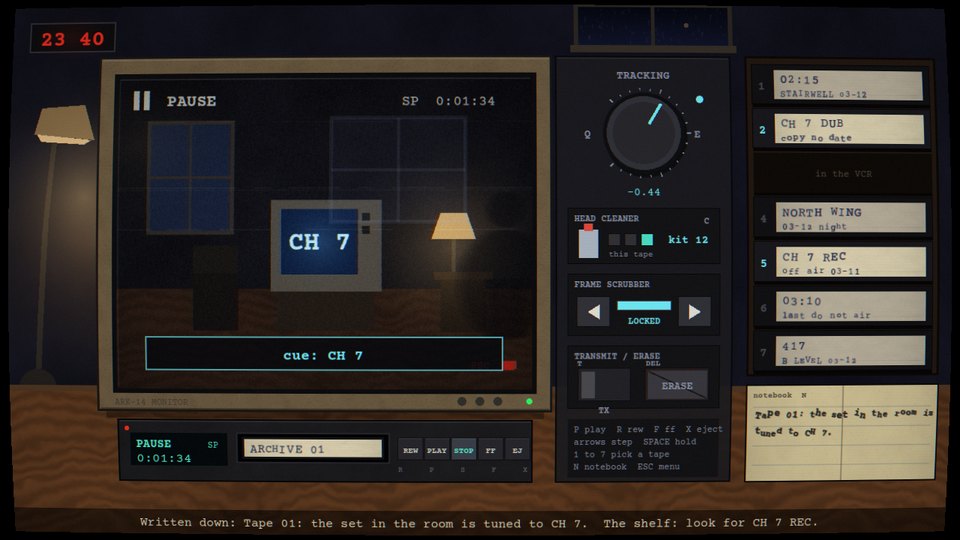 Tracking screenshot