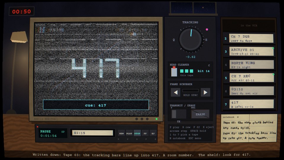 Tracking screenshot