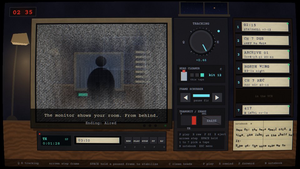 Tracking screenshot