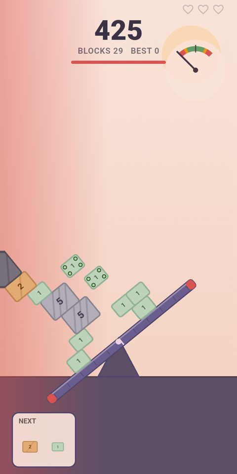 Stack 'n' Balance gameplay