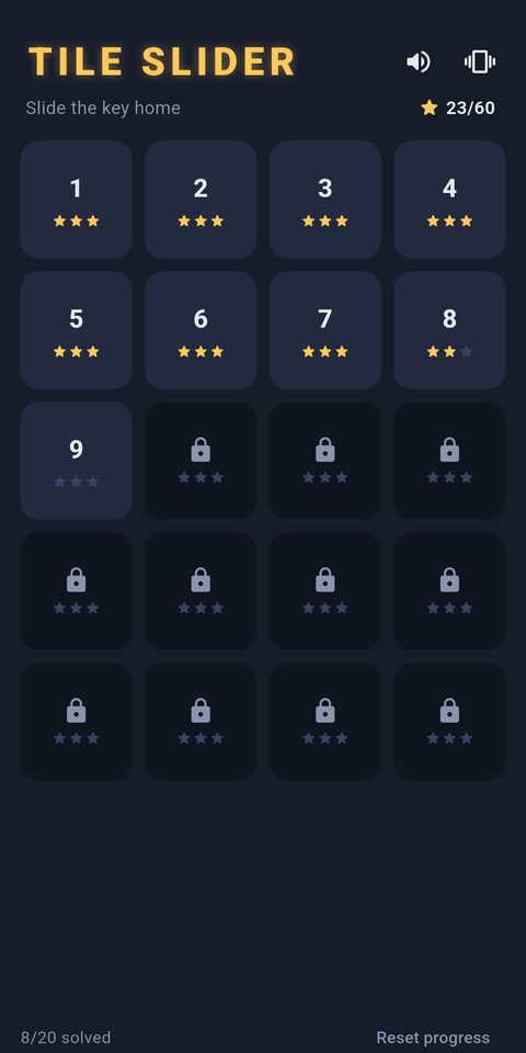 Tile Slider Puzzle gameplay