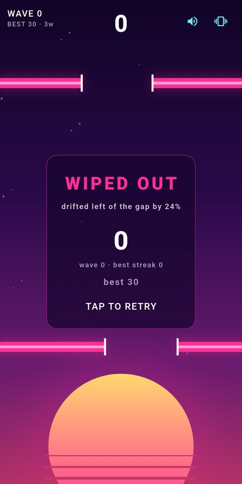 Wave Rider gameplay