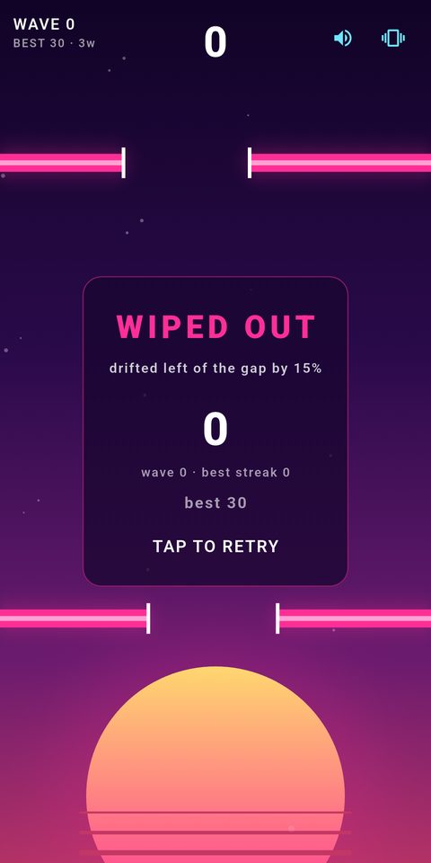 Wave Rider gameplay